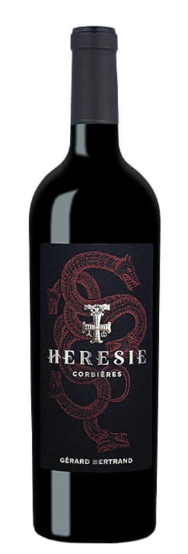 Gerard Bertrand Corbieres Heresie 2020 Front Bottle Shot