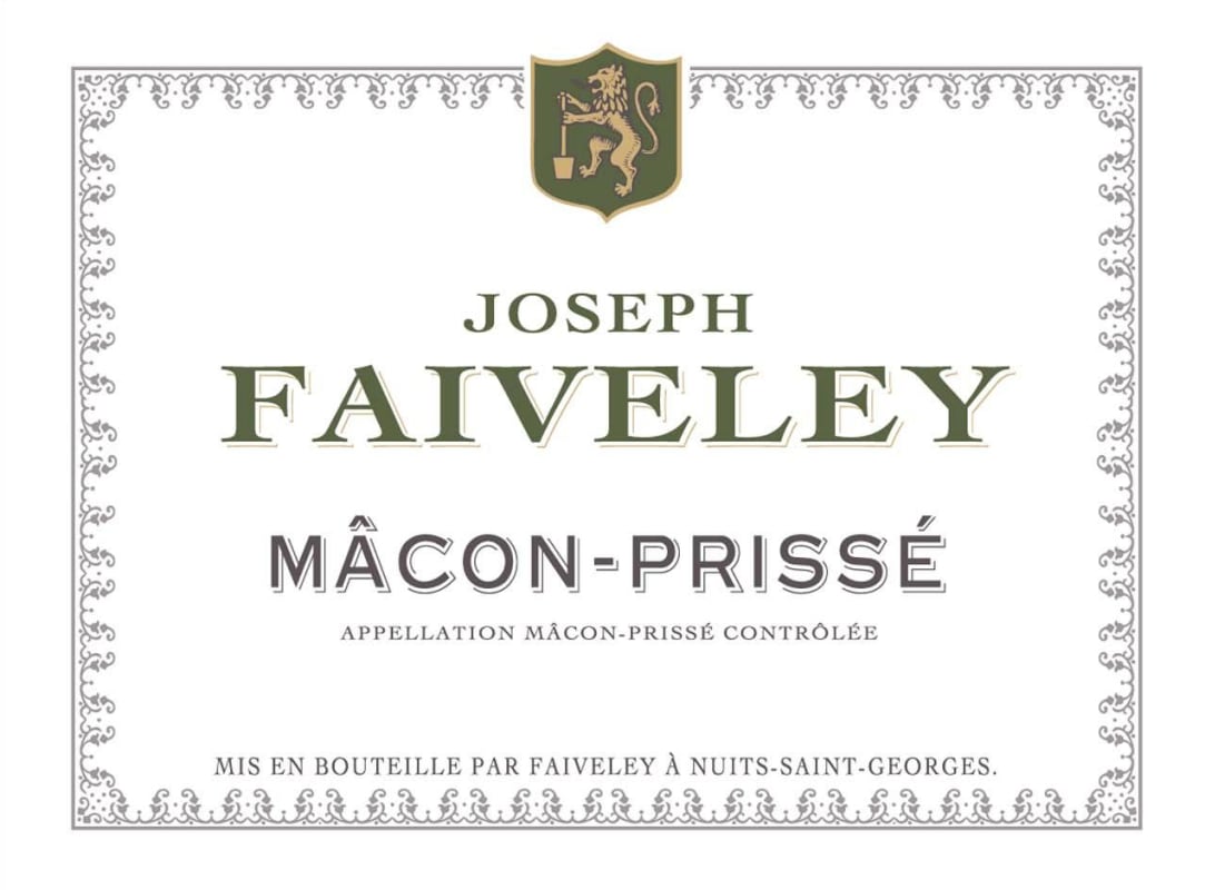 Faiveley Macon Prisse Blanc 2015 Front Label