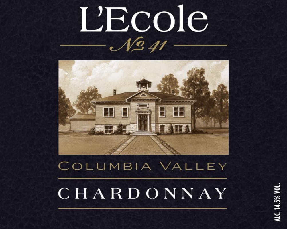 L'Ecole 41 Columbia Valley Chardonnay 2014 Front Label