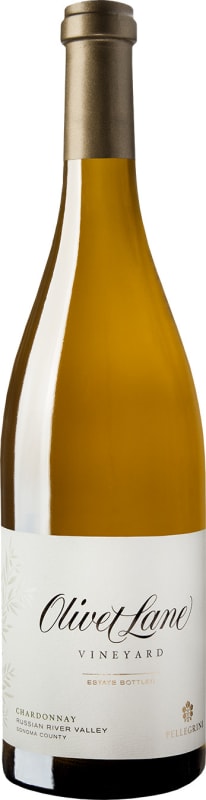 Pellegrini Olivet Lane Vineyard Chardonnay 2014 Front Bottle Shot