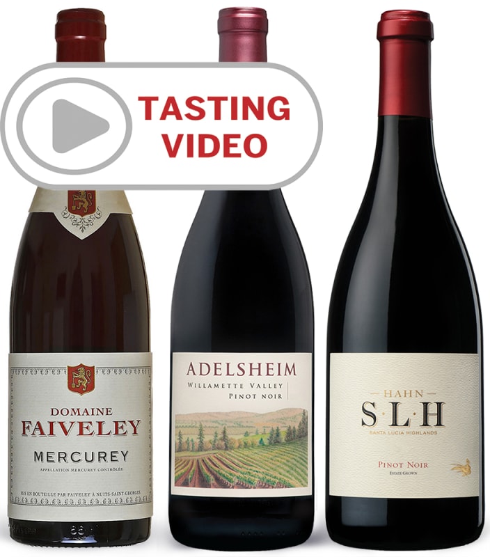 Wine Style Trio: Pinot Noir with Tasting Video Gift Product Image
