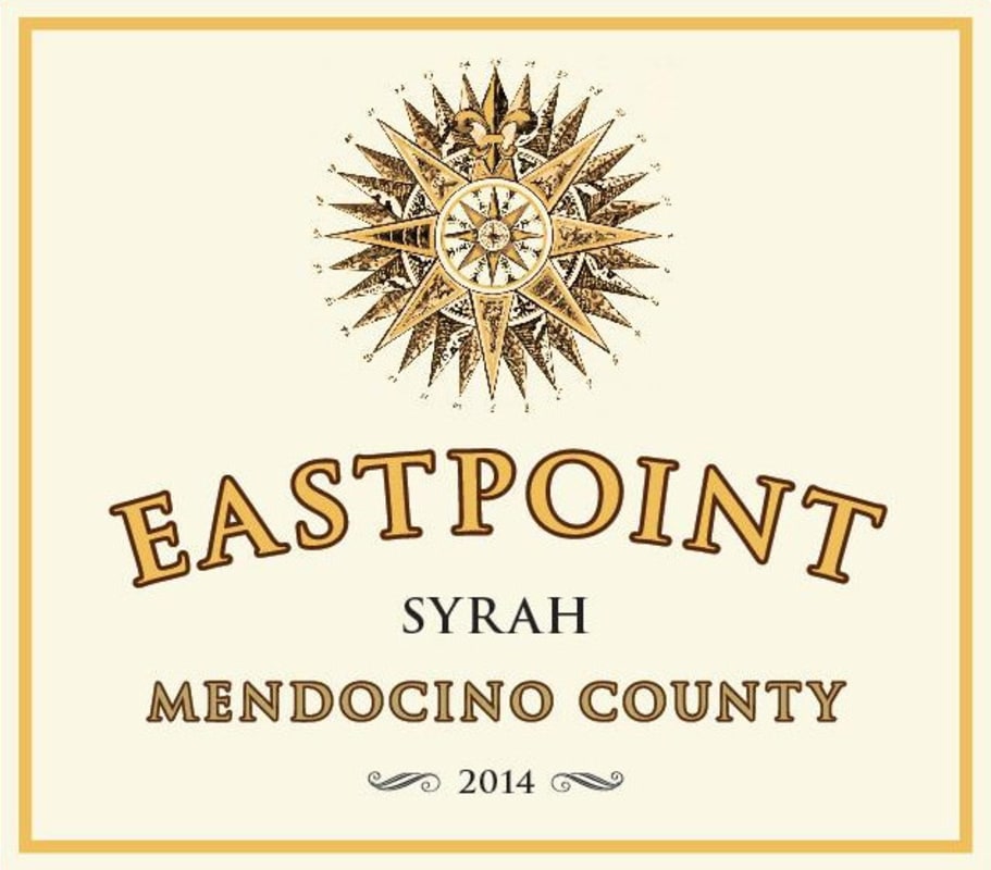 Eastpoint Mendocino County Syrah 2014 Front Label