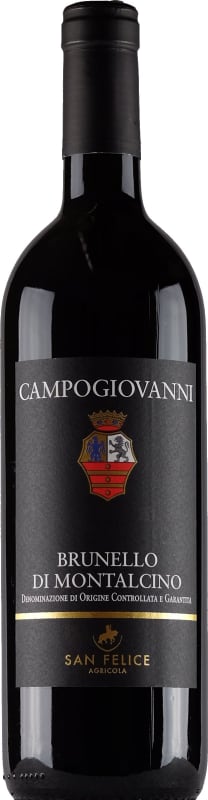 San Felice Campogiovanni Brunello di Montalcino 2014 Front Bottle Shot