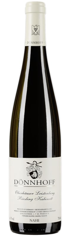 Donnhoff Oberhauser Leistenberg Riesling Kabinett 2015 Front Bottle Shot
