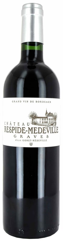 Chateau Respide Medeville Rouge 2015 Front Bottle Shot