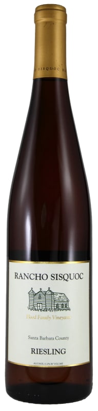 Rancho Sisquoc Santa Barbara County Riesling 2023 Front Bottle Shot