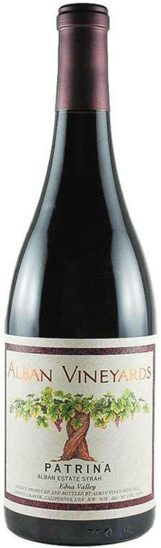 Alban Patrina Estate Syrah 2019 Front Bottle Shot