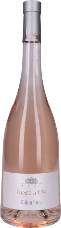 Chateau Minuty Rose et Or 2021 Front Bottle Shot