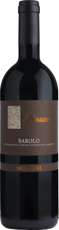 Parusso Barolo Mosconi 2019 Front Bottle Shot