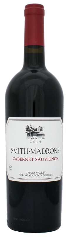 Smith Madrone Cabernet Sauvignon 2014 Front Bottle Shot