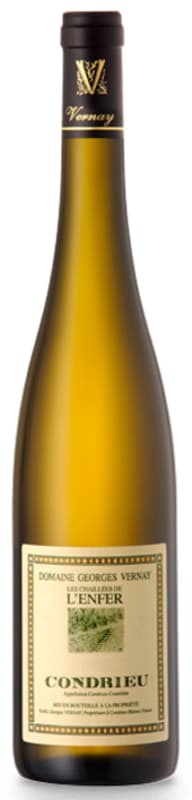Georges Vernay Condrieu Les Chaillees de L'Enfer 2017 Front Bottle Shot