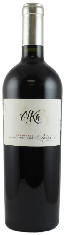 Hacienda Araucano Alka Carmenere 2014 Front Bottle Shot