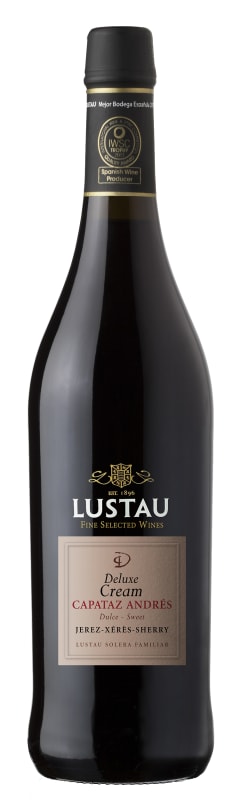 Lustau Capataz Andres Deluxe Cream Sherry Front Bottle Shot