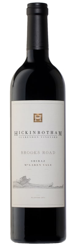 Hickinbotham Brooks Road Shiraz 2017 Front Bottle Shot