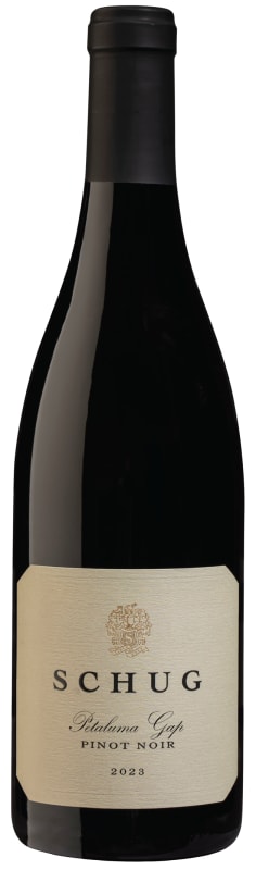 Schug Petaluma Gap Pinot Noir 2023 Front Bottle Shot
