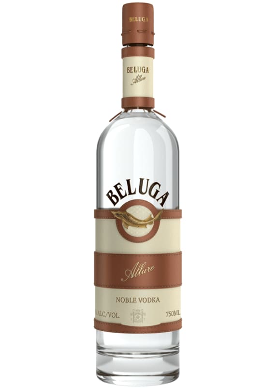 Beluga Allure Noble Vodka Front Bottle Shot