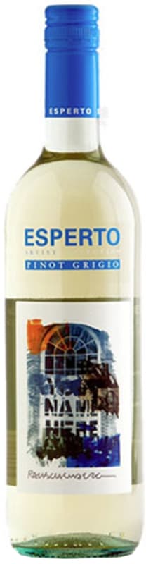 Esperto Pinot Grigio 2017 Front Bottle Shot