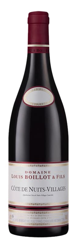 Domaine Louis Boillot Cote de Nuits-Villages 2023 Front Bottle Shot