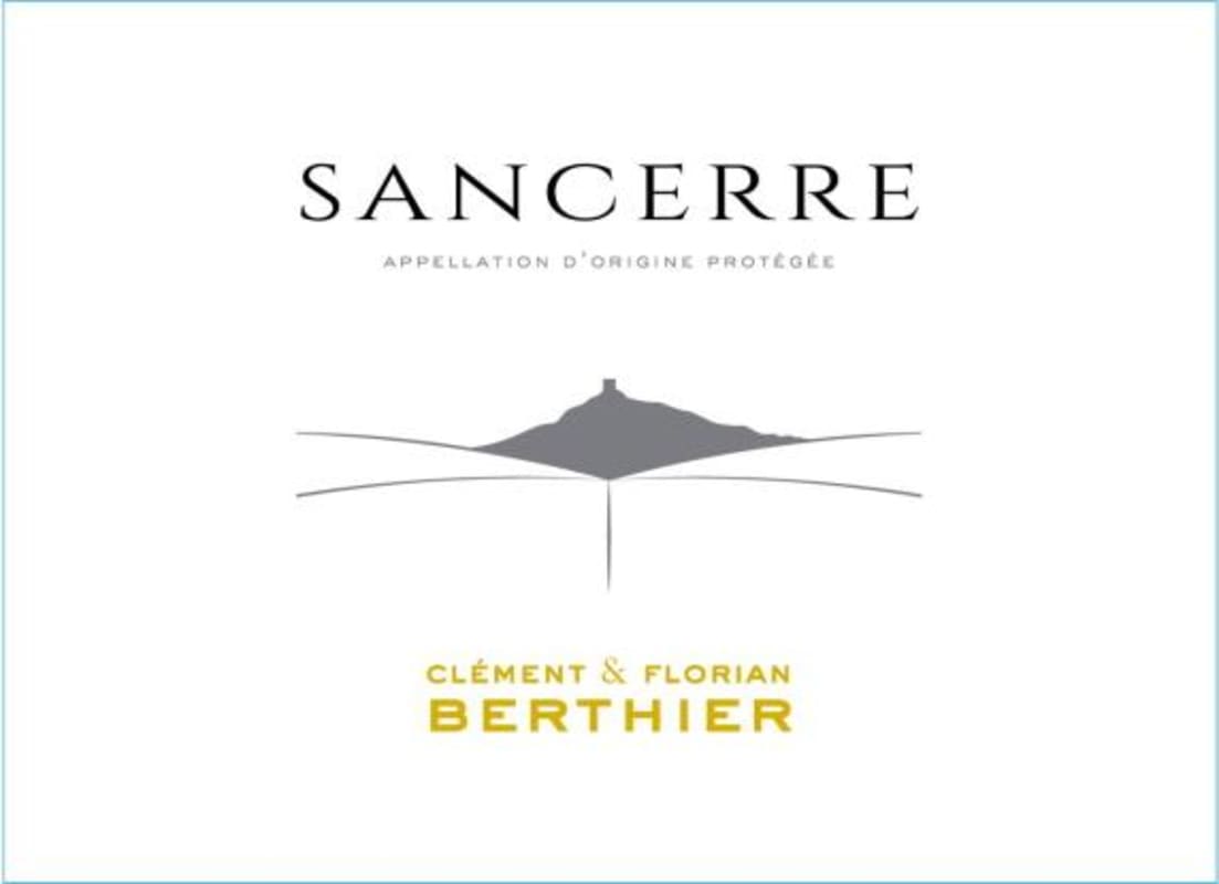 Clement & Florian Berthier Sancerre 2020 Front Label