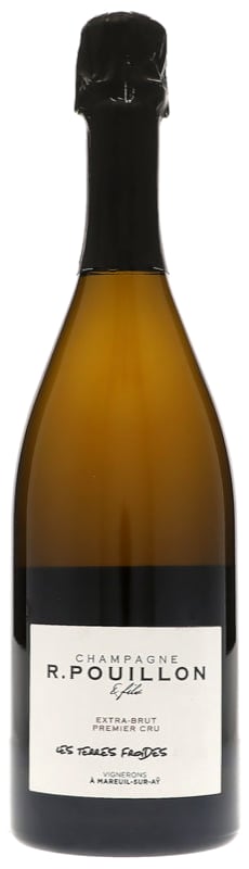 R. Pouillon et Fils Les Terres Froides Extra Brut Premier Cru 2019 Front Bottle Shot