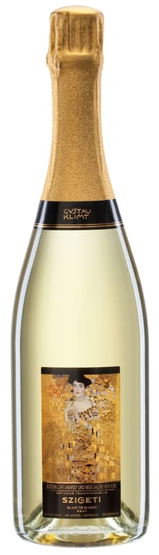 Szigeti Klimt Blanc de Blanc 2015 Front Bottle Shot