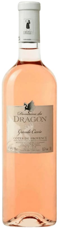 Domaine du Dragon Cotes de Provence Grande Cuvee Rose 2021 Front Bottle Shot