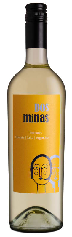 Dos Minas Torrontes 2024 Front Bottle Shot