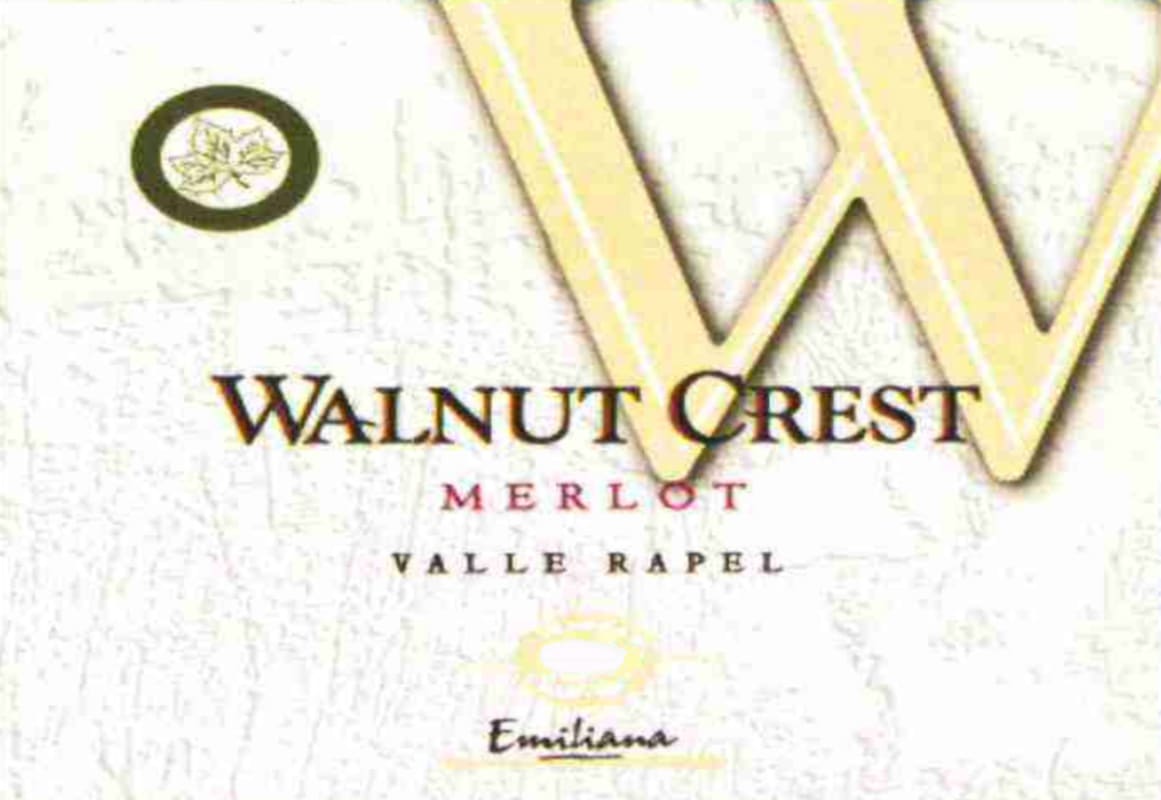 Walnut Crest Merlot 2008 Front Label