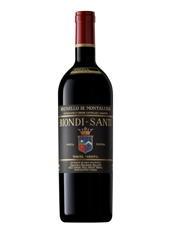 Biondi-Santi Tenuta Greppo Brunello di Montalcino Riserva 2010 Front Bottle Shot