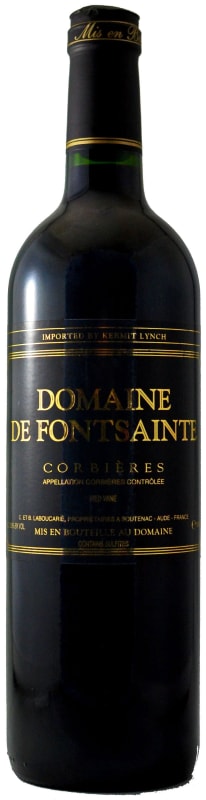 Domaine de Fontsainte Corbieres Rouge 2015 Front Bottle Shot