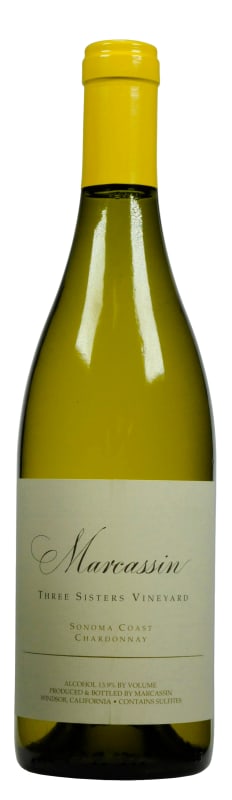 Marcassin Three Sisters Vineyard Chardonnay 2004 Front Bottle Shot