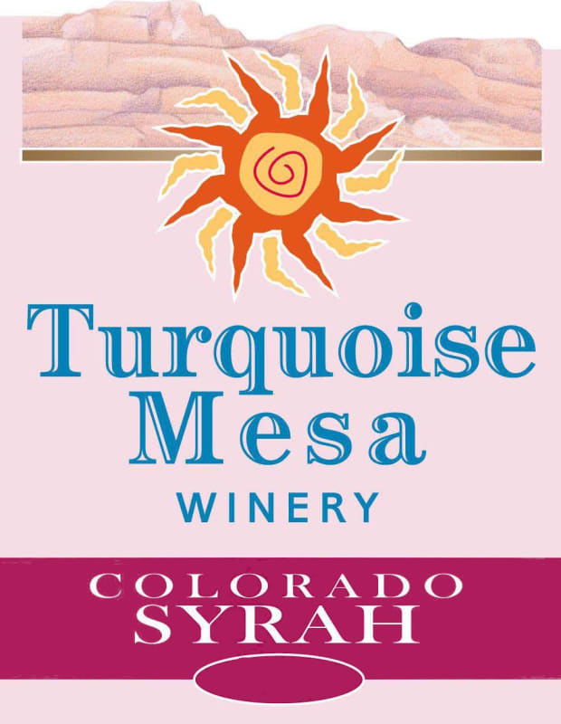 Turquoise Mesa Winery Syrah 2008 Front Label