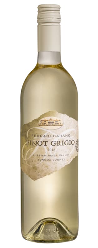 Ferrari-Carano Pinot Grigio 2018 Front Bottle Shot