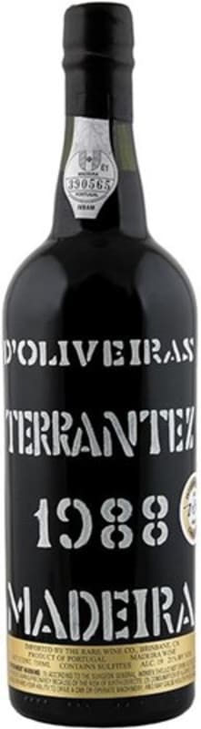 D'Oliveira Terrantez 1988 Front Bottle Shot