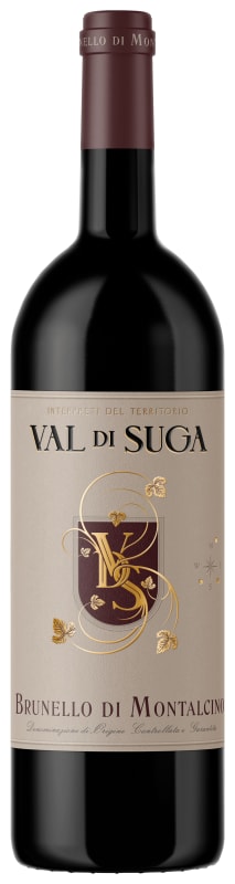 Val di Suga Brunello di Montalcino 2018 Front Bottle Shot