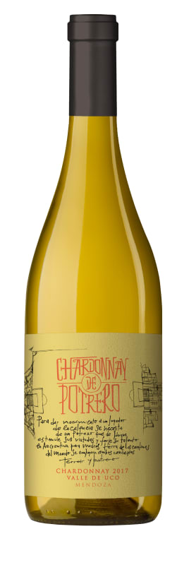 Vinos de Potrero Chardonnay 2017 Front Bottle Shot