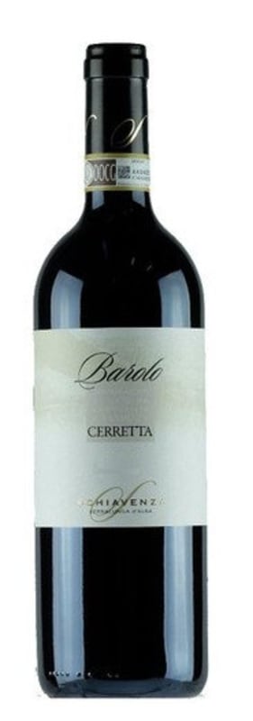 Schiavenza Barolo Cerretta 2013 Front Bottle Shot