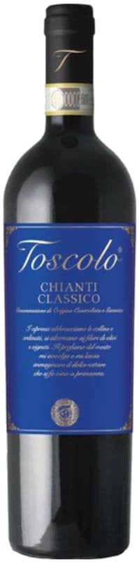 Toscolo Chianti Classico 2022 Front Bottle Shot