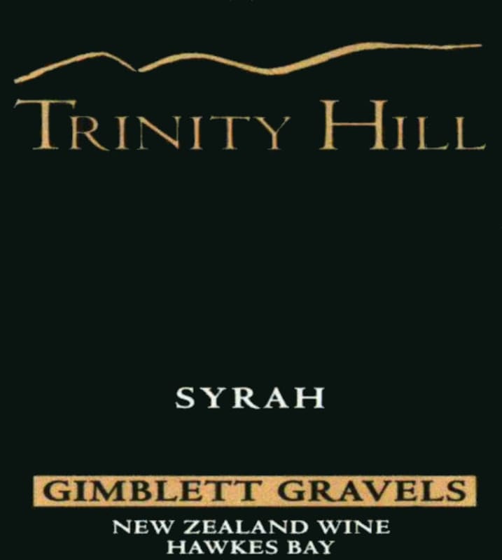 Trinity Hill Gimblett Gravels Syrah 2007 Front Label