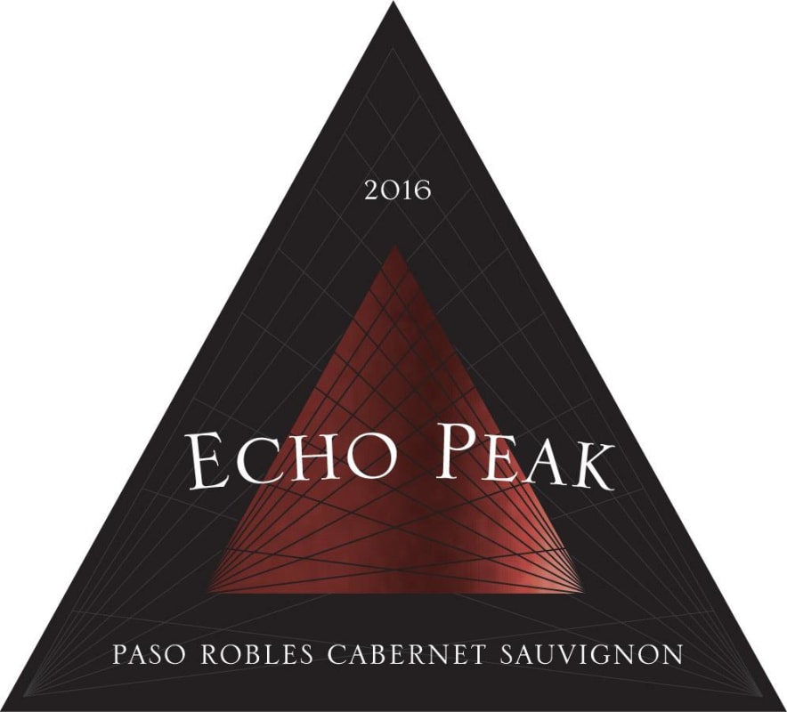 Echo Peak Echo Peak Cabernet Sauvignon 2016 Front Label