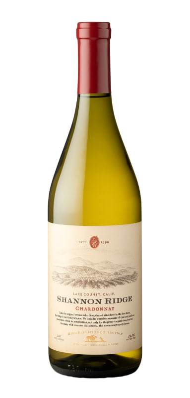 Shannon Ridge High Elevation Chardonnay 2021 Front Bottle Shot