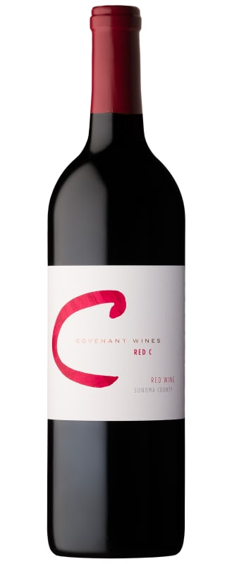 Covenant Red C Red Blend (OU Kosher) 2024 Front Bottle Shot