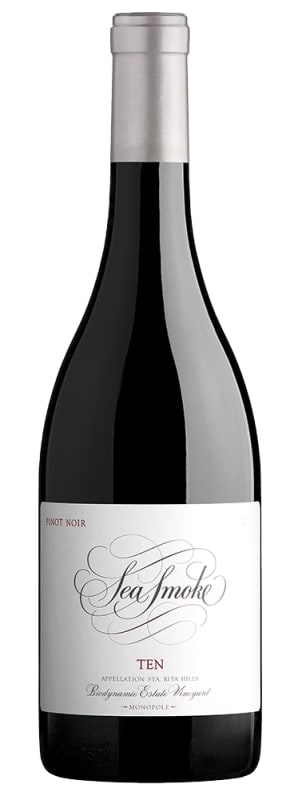 Sea Smoke Cellars Ten Pinot Noir 2023 Front Bottle Shot