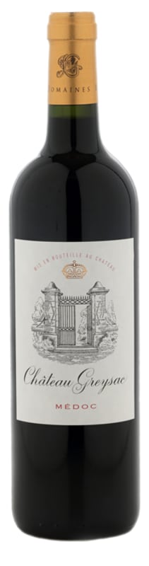 Chateau Greysac 2015 Front Bottle Shot