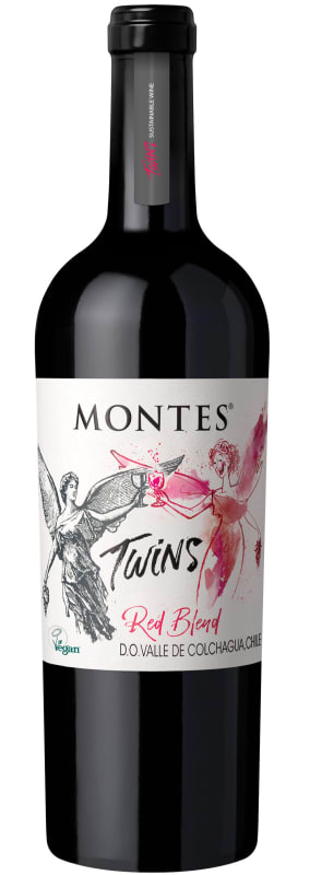 Montes Twins Red Blend 2022 Front Bottle Shot