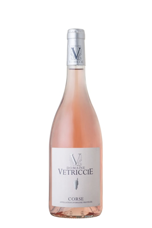 Domaine Vetriccie Corse Rose 2021 Front Bottle Shot