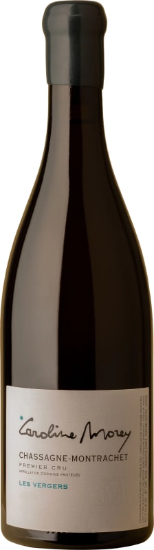 Domaine Caroline Morey Chassagne-Montrachet Vergers Premier Cru 2023 Front Bottle Shot