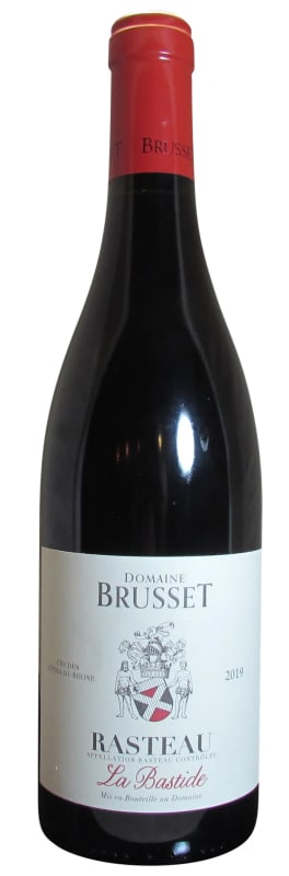 Domaine Brusset Rasteau La Bastide 2019 Front Bottle Shot