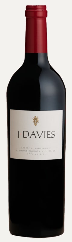 Davies Cabernet Sauvignon (stained label) 2010 Front Bottle Shot