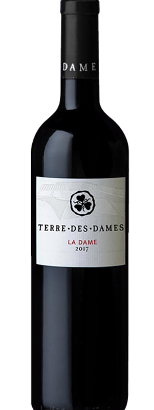 Terres des Dames La Dame Rouge 2017 Front Bottle Shot